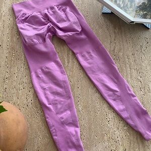 Lazuli Scrunch Seamless Ribbed Contour Leggings